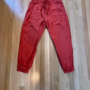 Athleta Retreat linen jogger